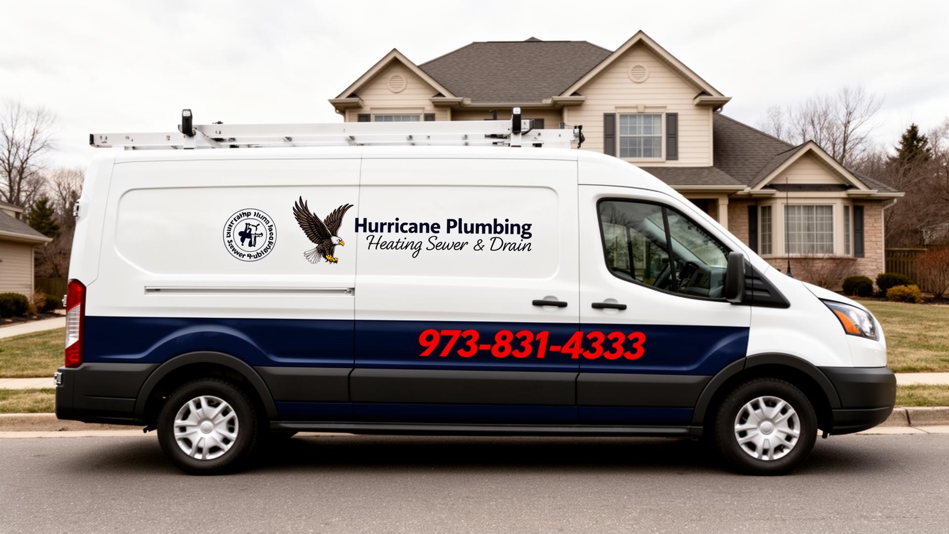 Hurricane Plumbing Service Vehicle
